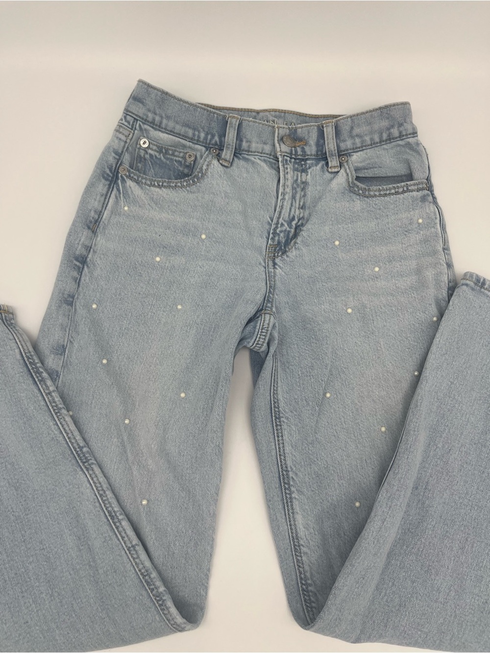 American Eagle Jeans with Pearls Size US 00